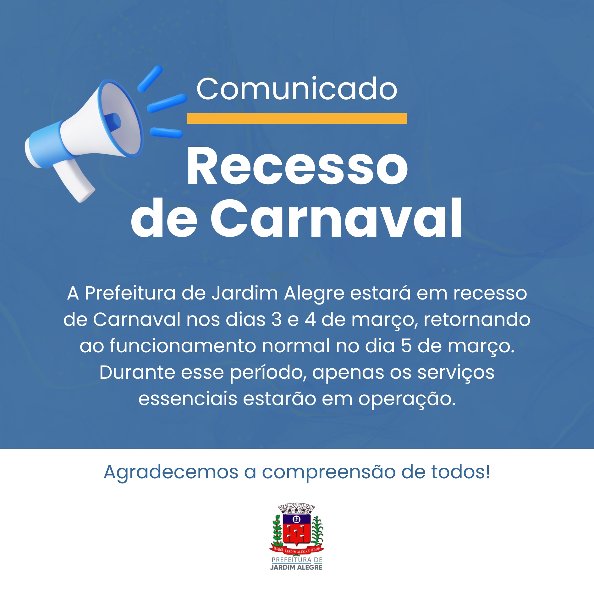 COMUNICADO OFICIAL